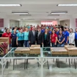 Equipa rector de la UAT centros de cómputo en Reynosa y Valle Hermoso