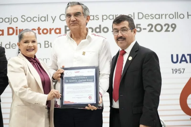 Destaca gobernador compromiso de la UAT con el bienestar social de Tamaulipas