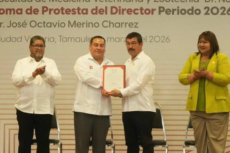 Rinde protesta director electo de la Facultad de Veterinaria de la UAT