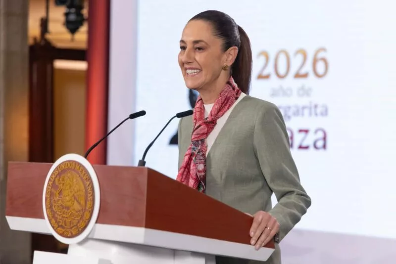 “REALMENTE ES MUY BUENO EL TRABAJO QUE SE HA ESTADO HACIENDO EN TAMAULIPAS”: AFIRMA LA PRESIDENTA CLAUDIA SHEINBAUM